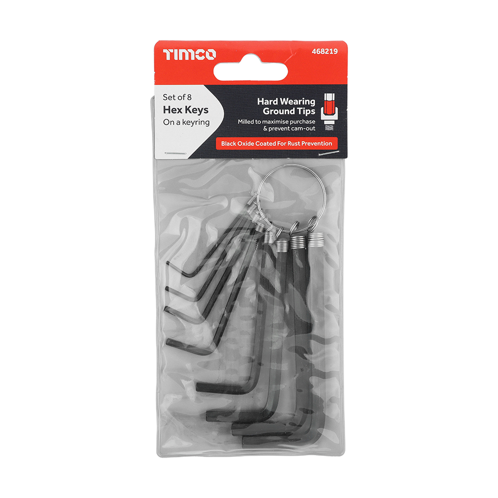 Hex Key Keyring Set - Image 2