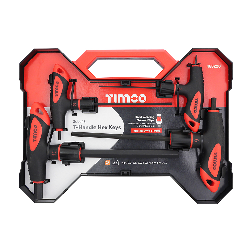 T-Handle Hex Key Set - Image 2