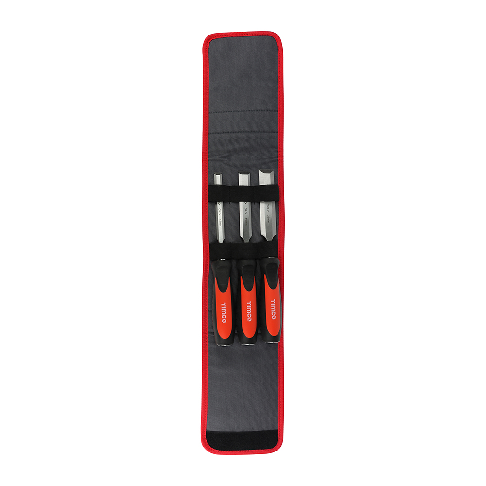Bevel Edge Wood Chisel Set - Image 2