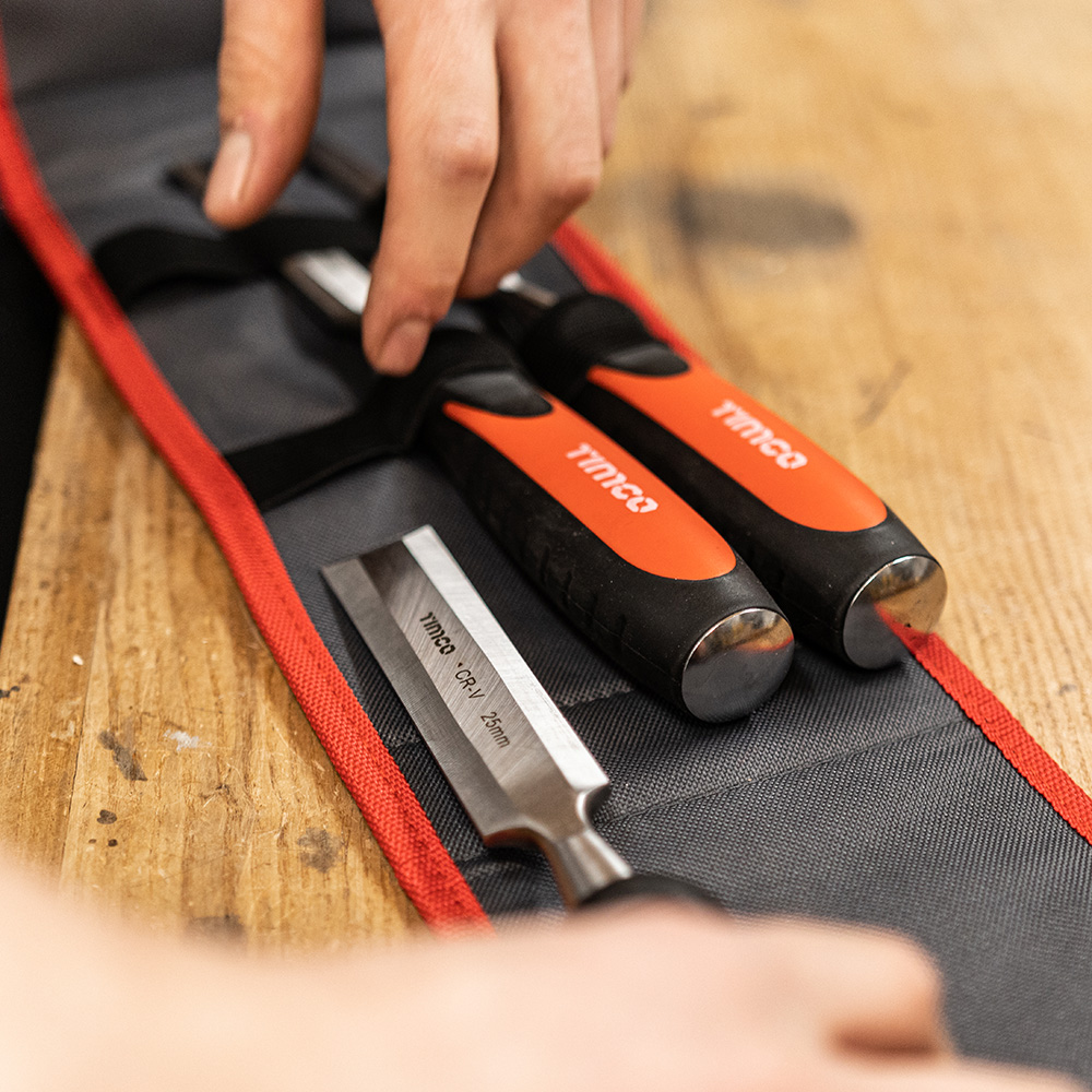Bevel Edge Wood Chisel Set - Image 4