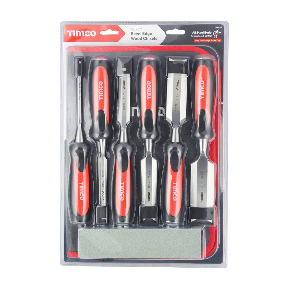 Bevel Edge Wood Chisel Set - Image 4