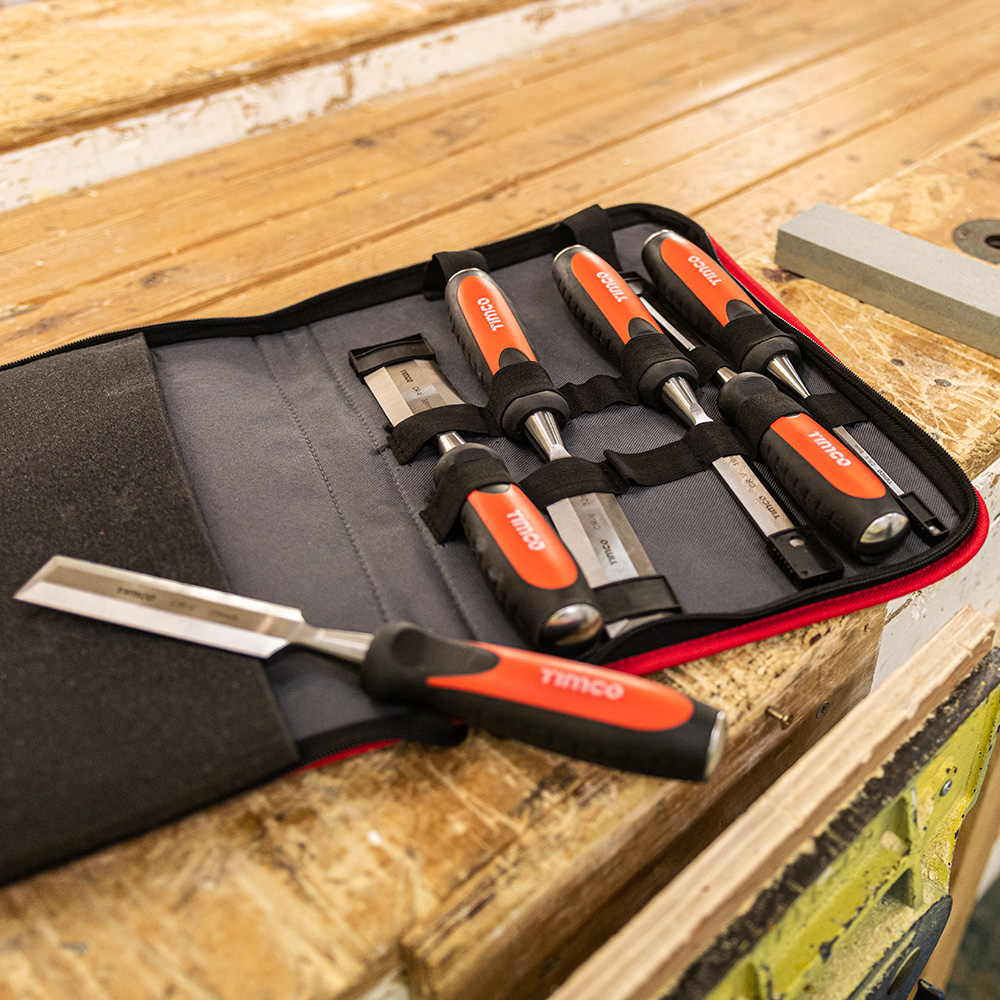Bevel Edge Wood Chisel Set - Image 5
