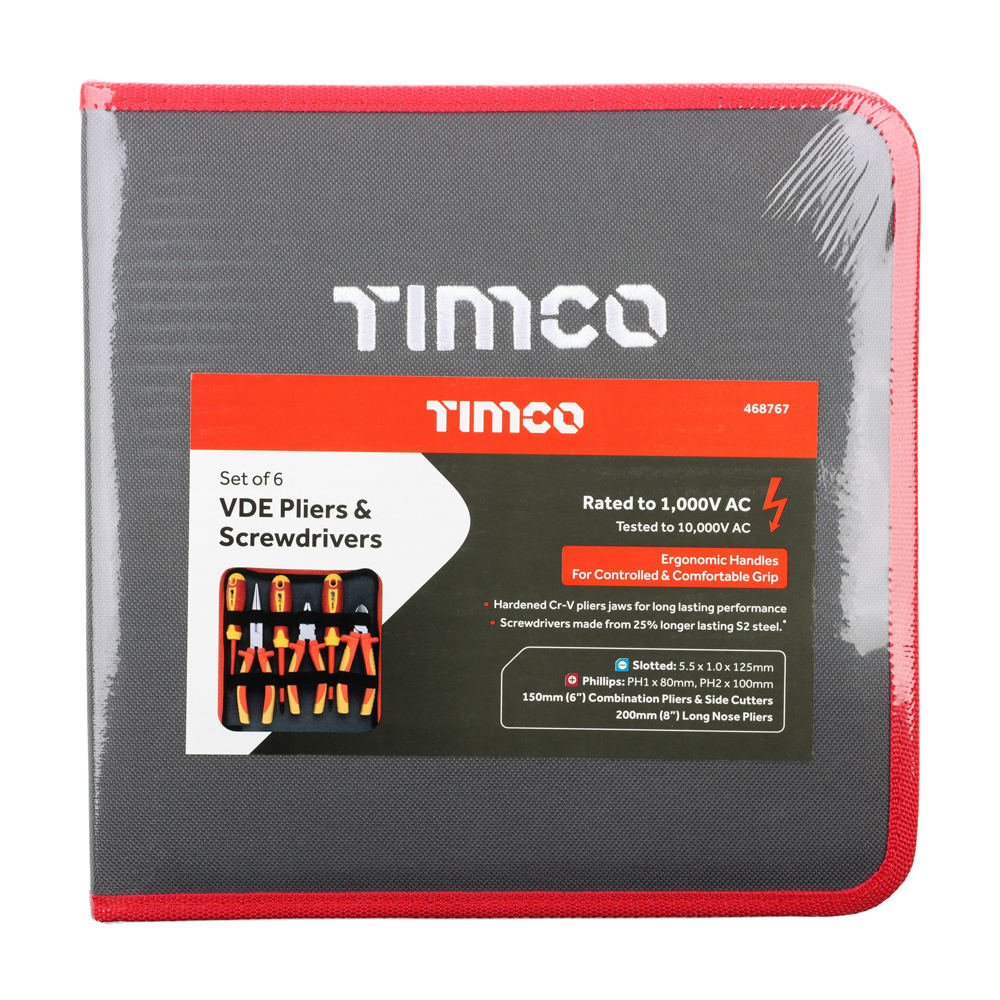 VDE Pliers & Screwdriver Set - Image 3