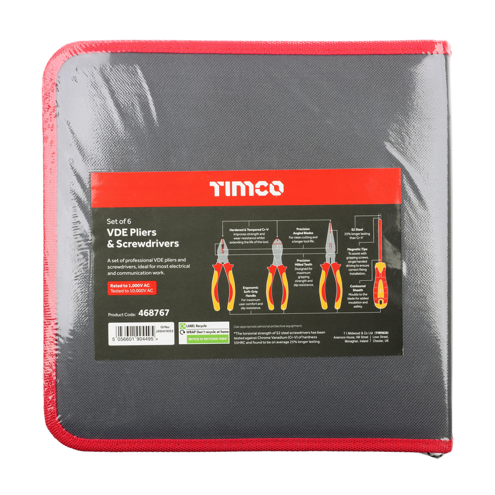 VDE Pliers & Screwdriver Set - Image 4