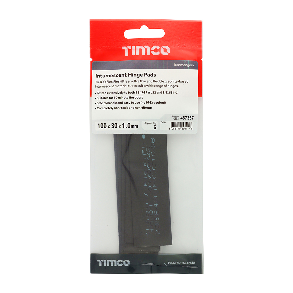 Intumescent Hinge Pads - Image 2
