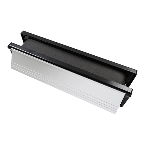 Intumescent Letterbox SILV BLK