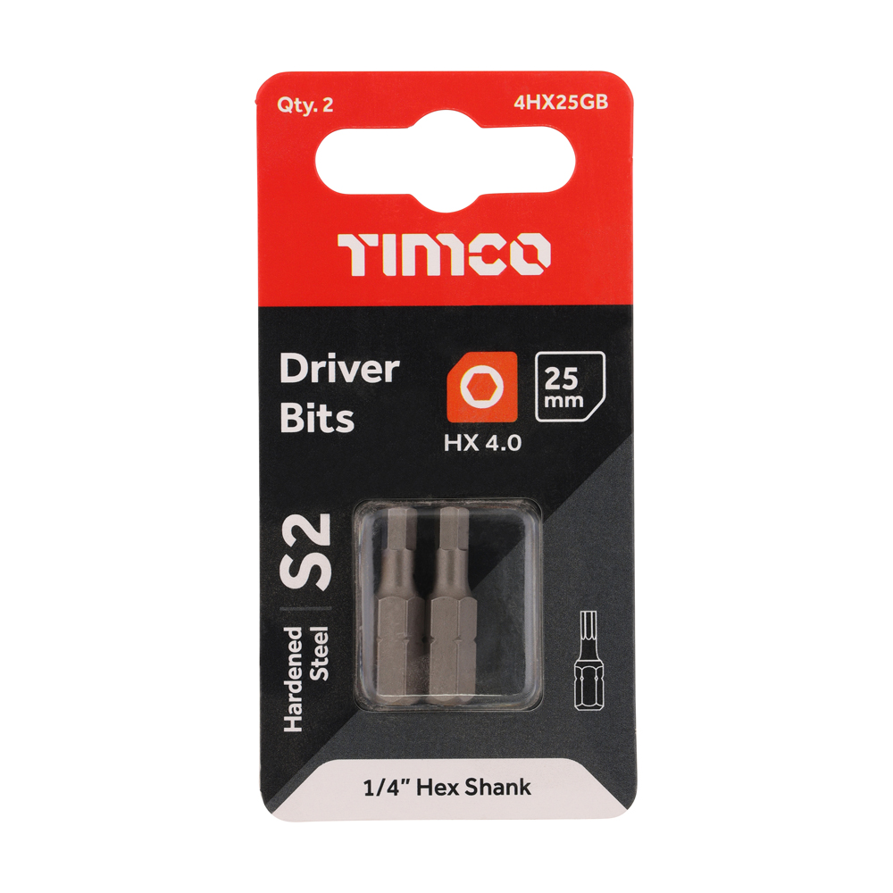 Hex Driver Bit - S2 Grey - Image 2