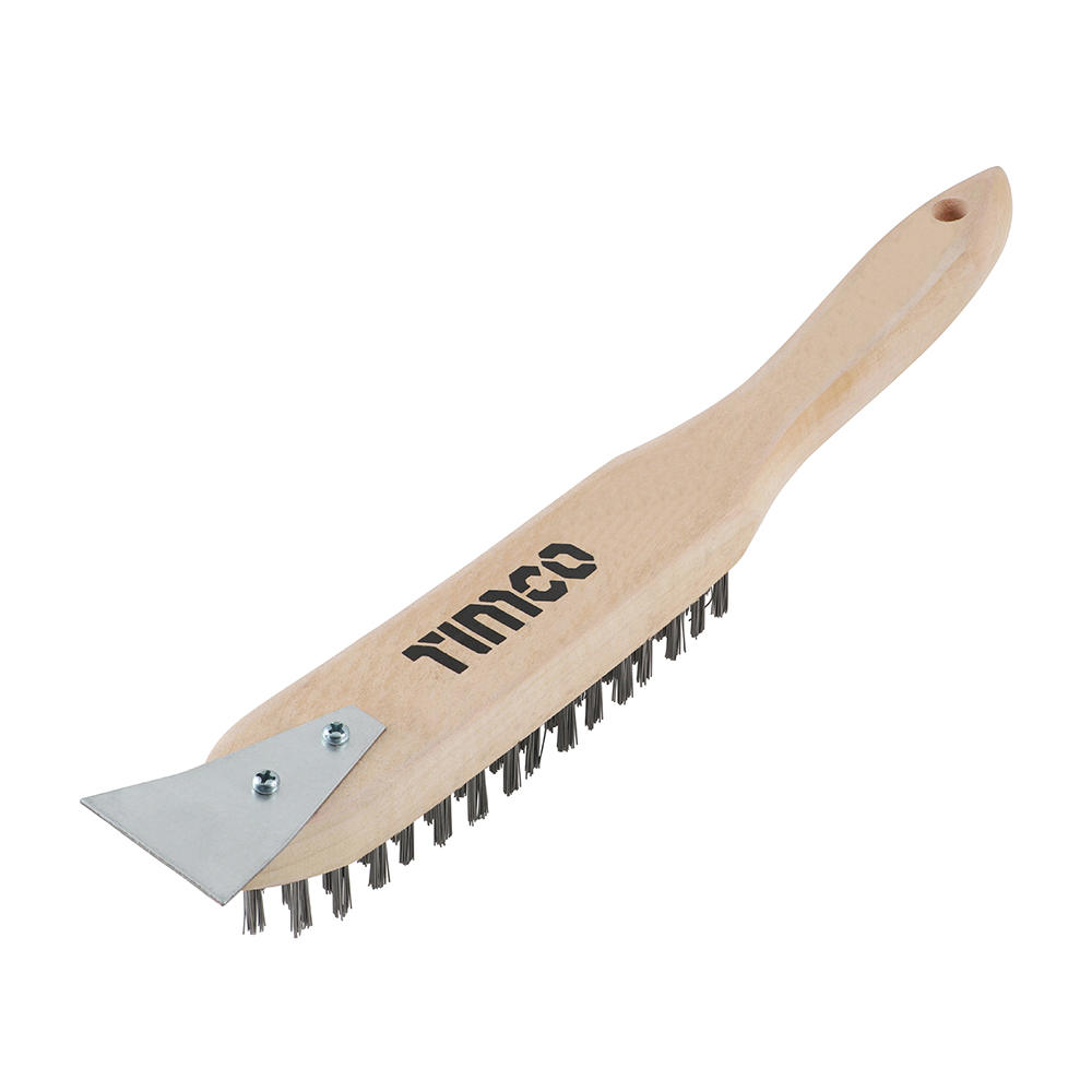 Wire Brush & Scraper SS