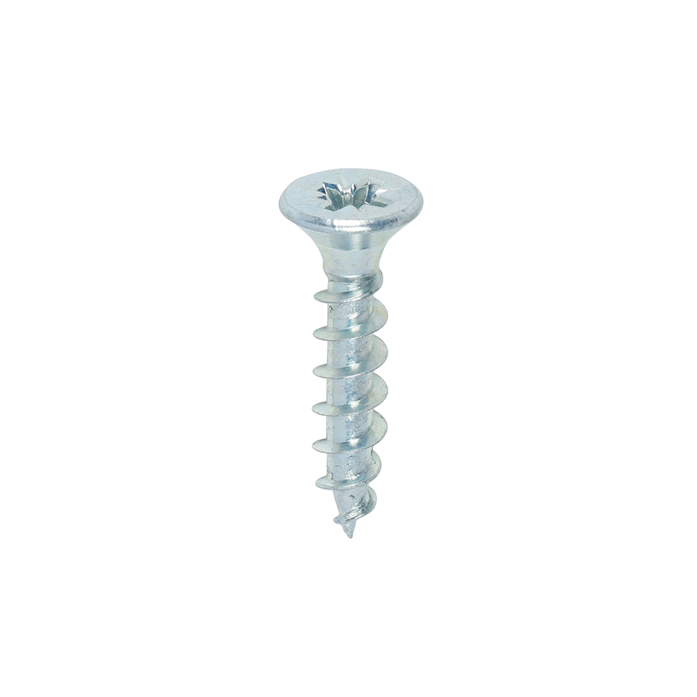 Solo Woodscrew PZ2 CSK Zinc - Image 1
