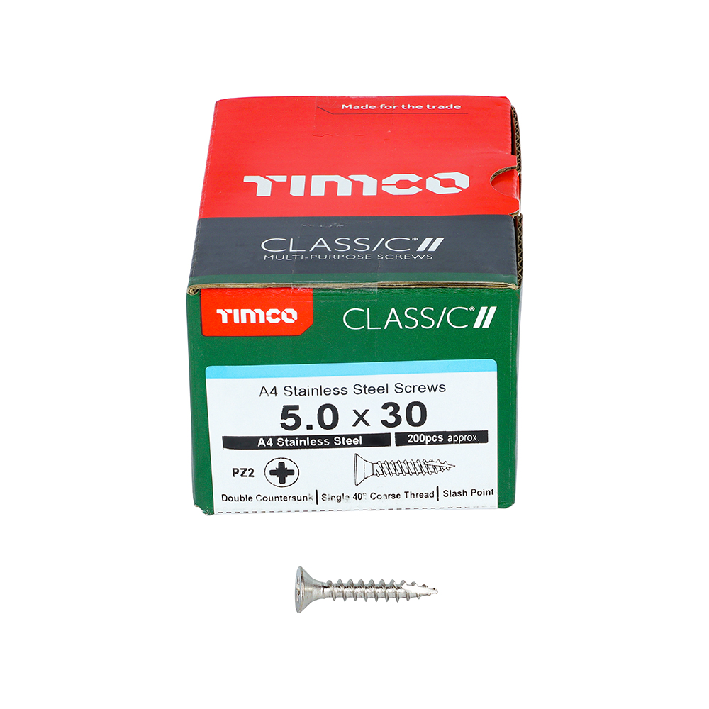 Classic Screw PZ2 CSK A4 SS - Image 3