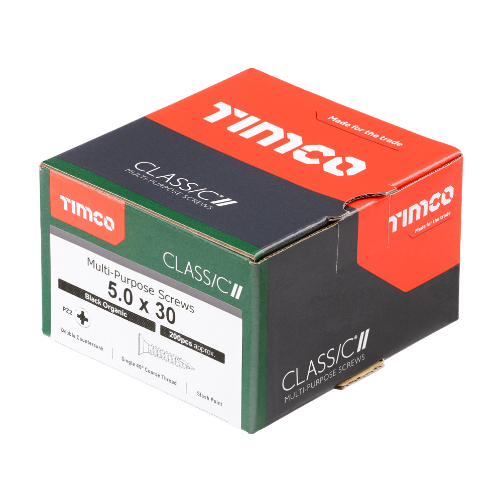Classic Screw PZ2 CSK Black - Image 2