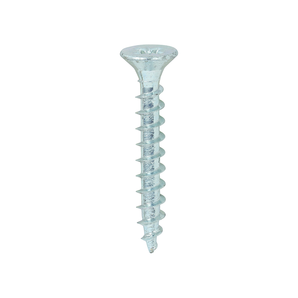 Solo Woodscrew PZ2 CSK Zinc - Image 1