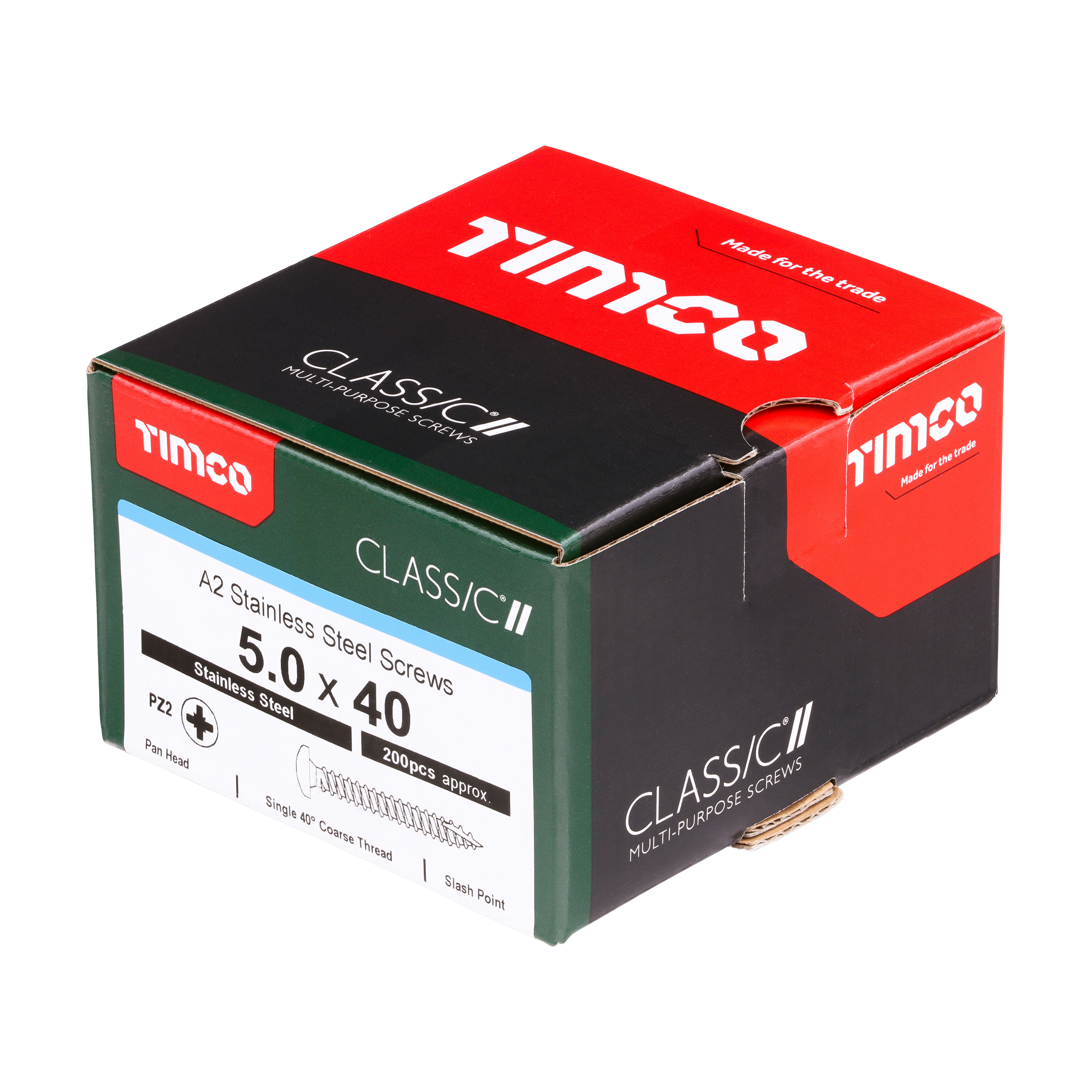 Classic Screw PZ2 PAN A2 SS - Image 2