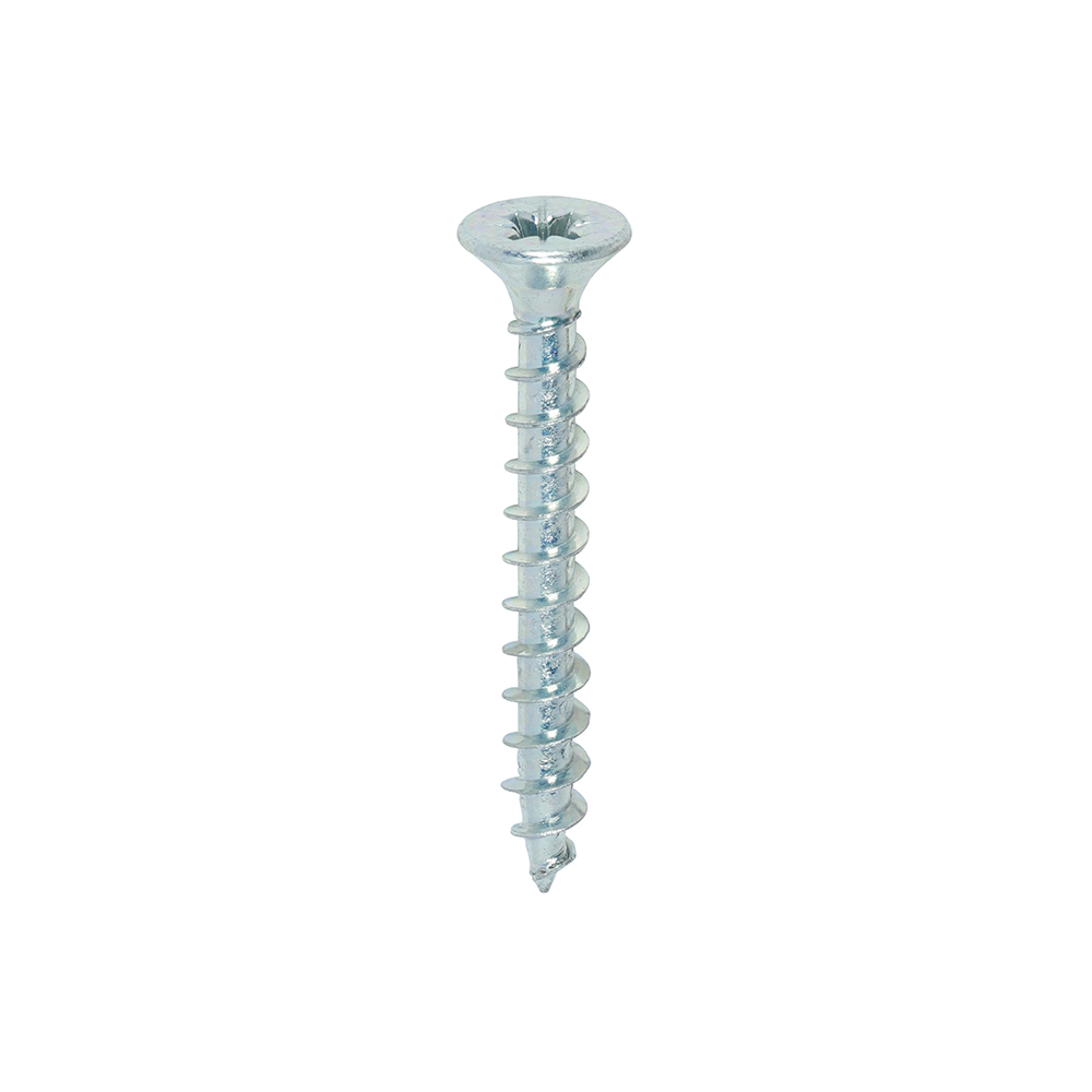 Solo Woodscrew PZ2 CSK Zinc - Image 1
