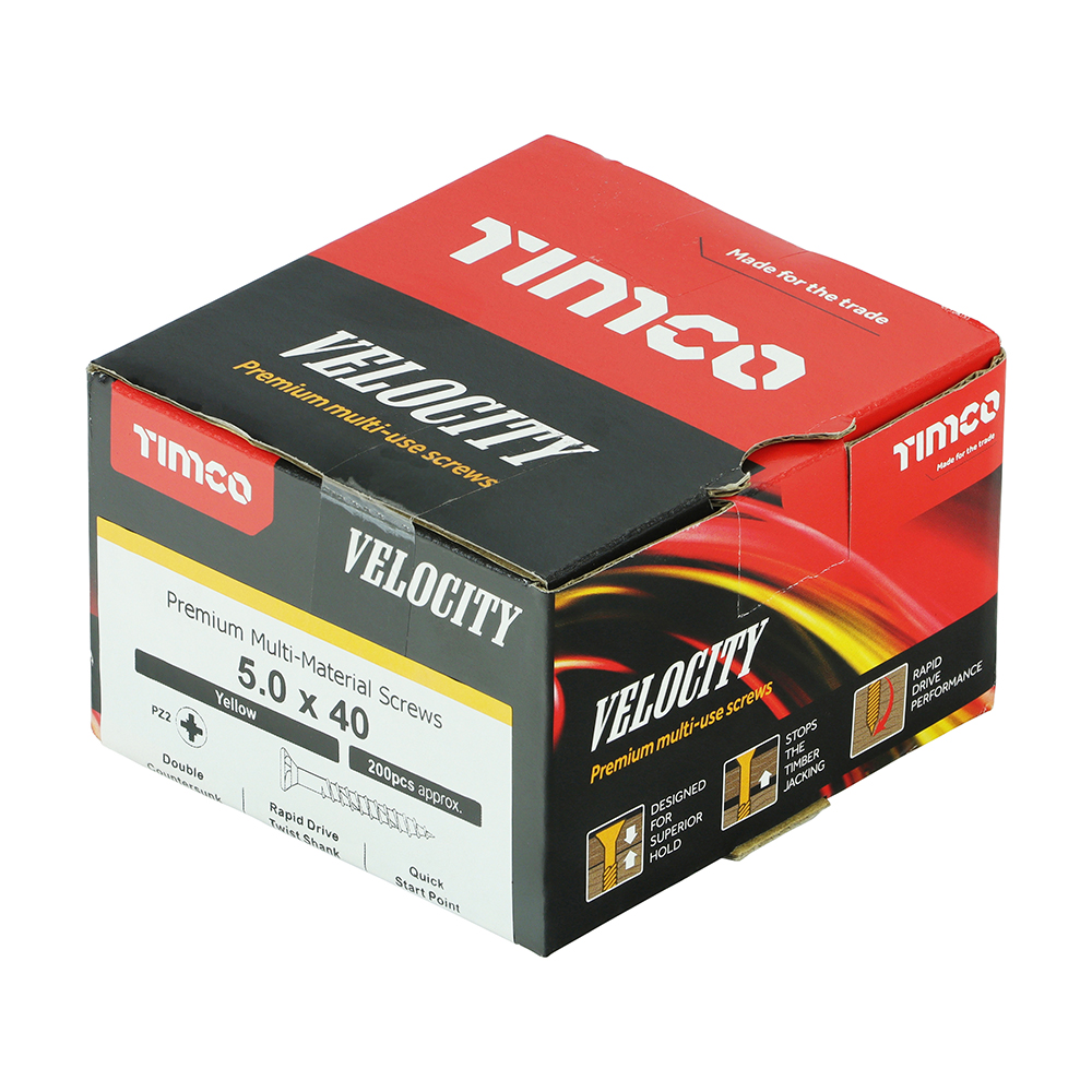 Velocity Screw PZ2 CSK ZYP - Image 2