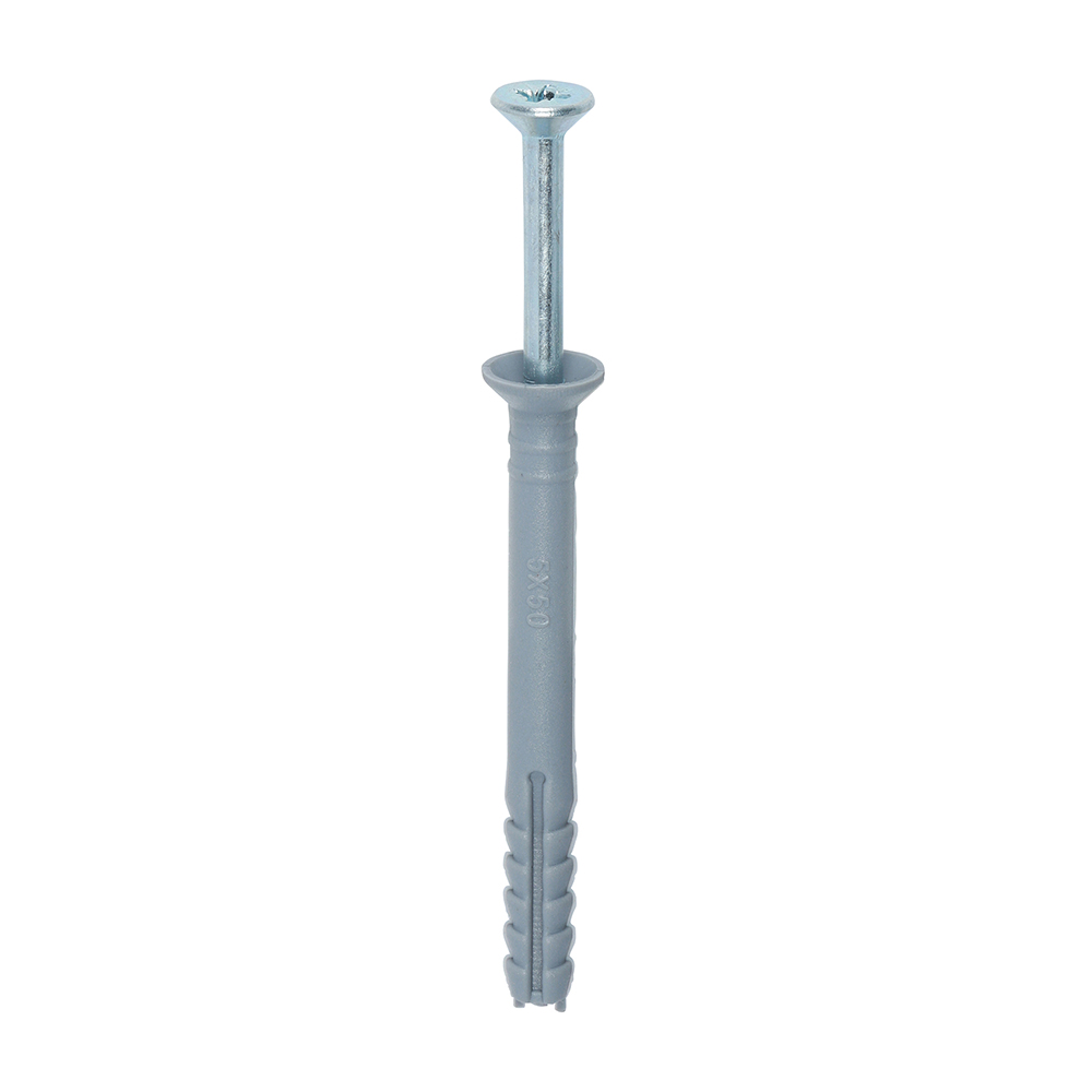 Nylon Hammer Fixing - BZP