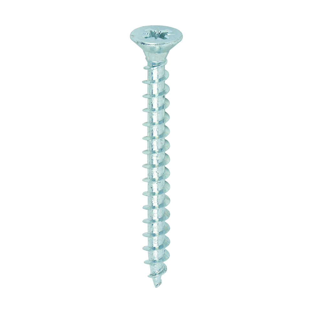 Solo Woodscrew PZ2 CSK Zinc - Image 1