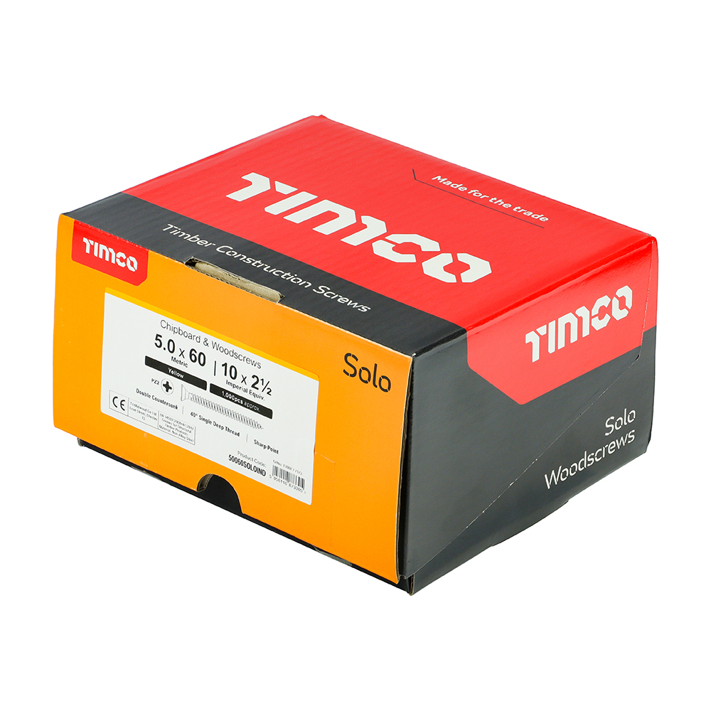 Solo Woodscrew CSK - ZYP (IND) - Image 3