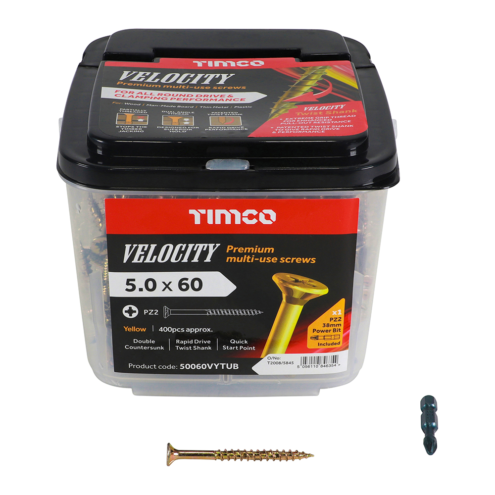 Velocity Screw PZ2 CSK ZYP - Image 3