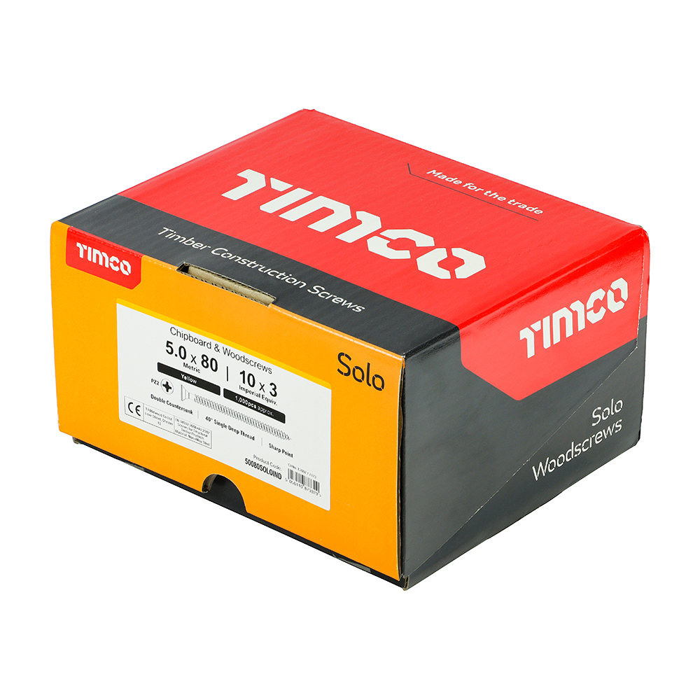 Solo Woodscrew CSK - ZYP (IND) - Image 3