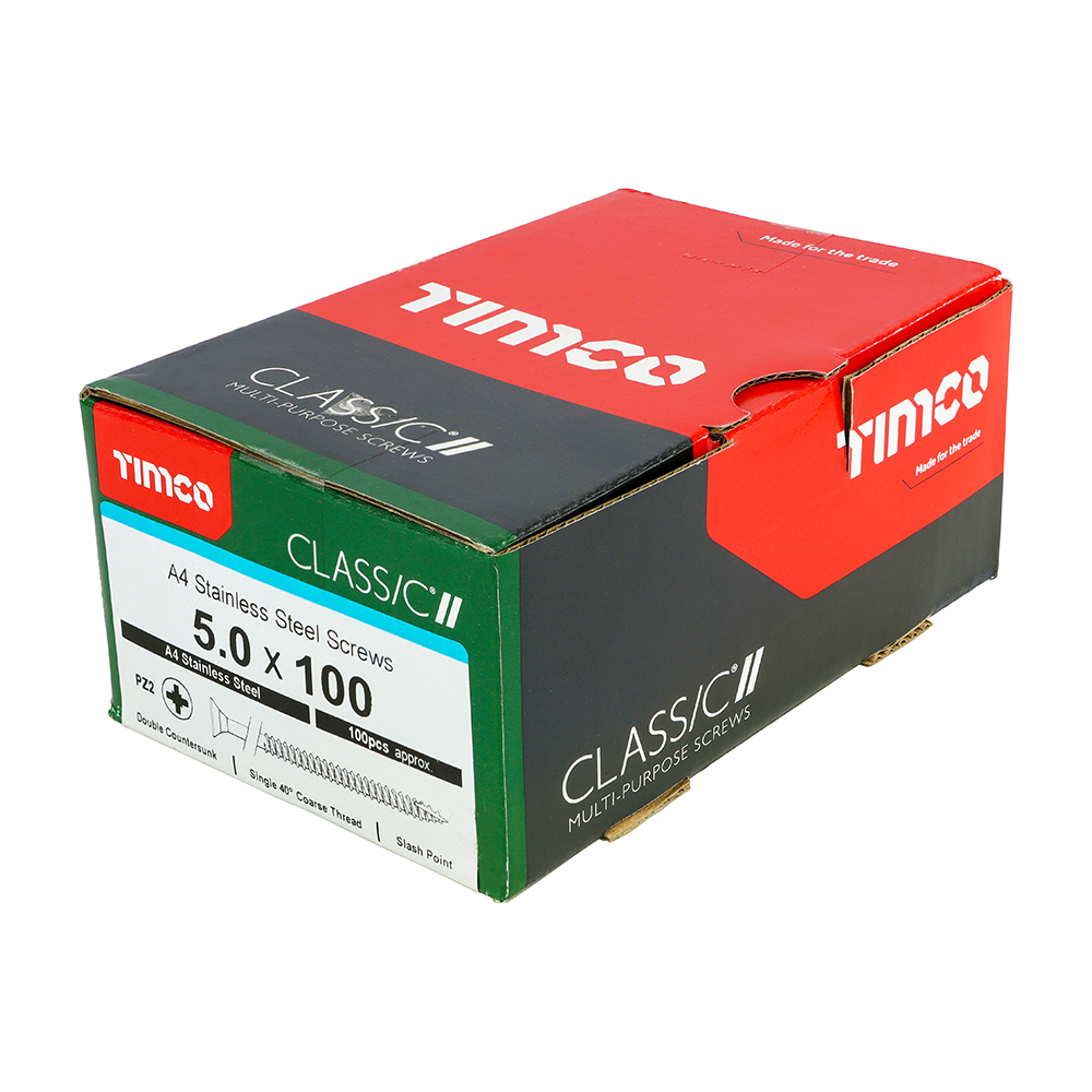 Classic Screw PZ2 CSK A4 SS - Image 2