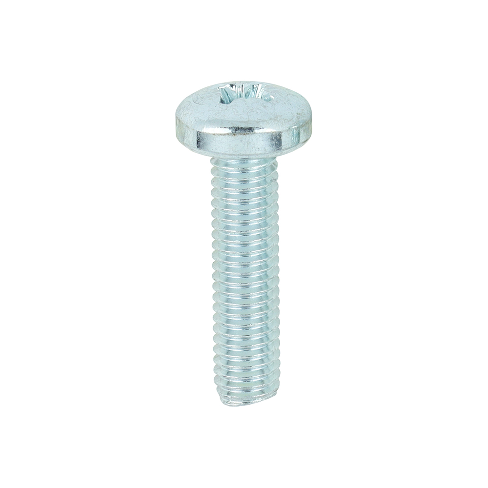 Machine Screw PZ2 PAN Zinc - Image 1