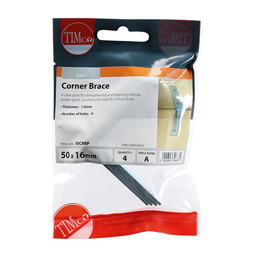 Corner Brace - BZP - Image 2