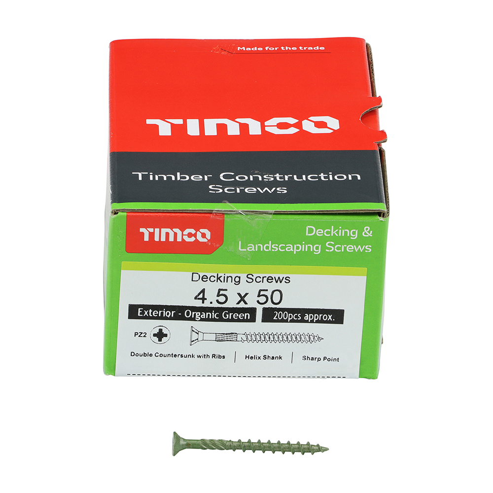 Decking Screw PZ2 - Green - Image 3