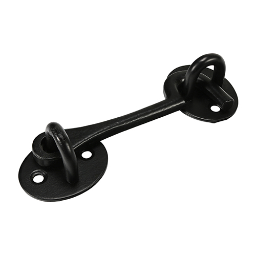 Cabin Hook Cast Iron Black