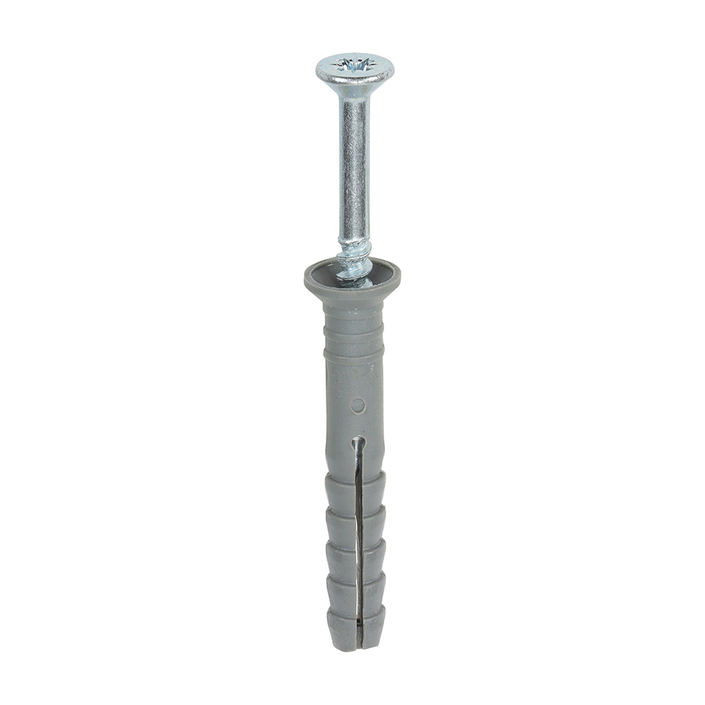 Nylon Hammer Fixing - BZP