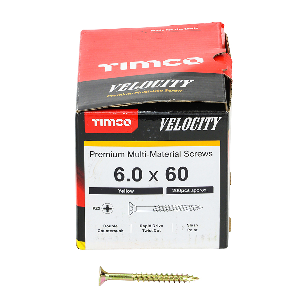 Velocity Screw PZ3 CSK ZYP - Image 3