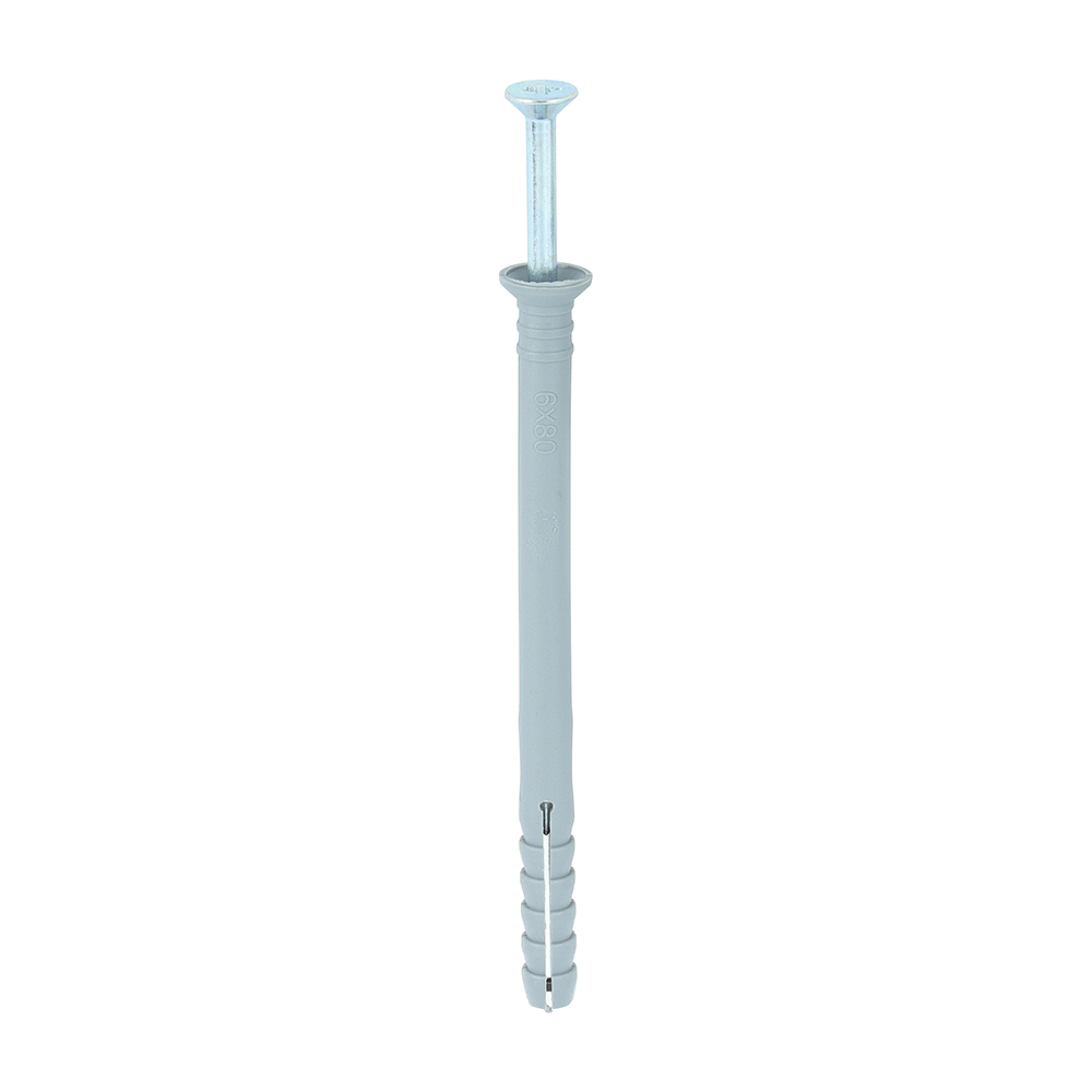 Nylon Hammer Fixing - BZP