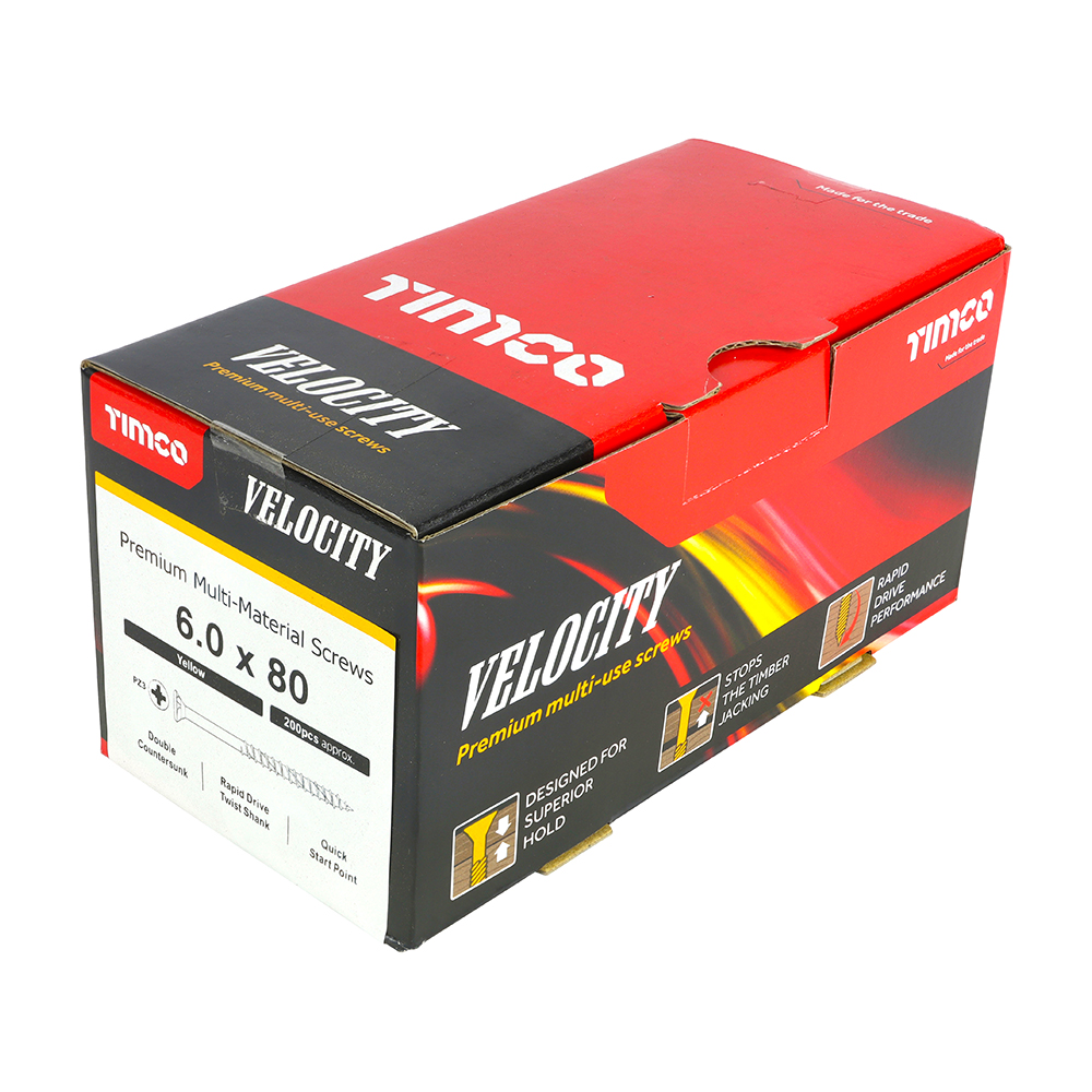 Velocity Screw PZ3 CSK ZYP - Image 2