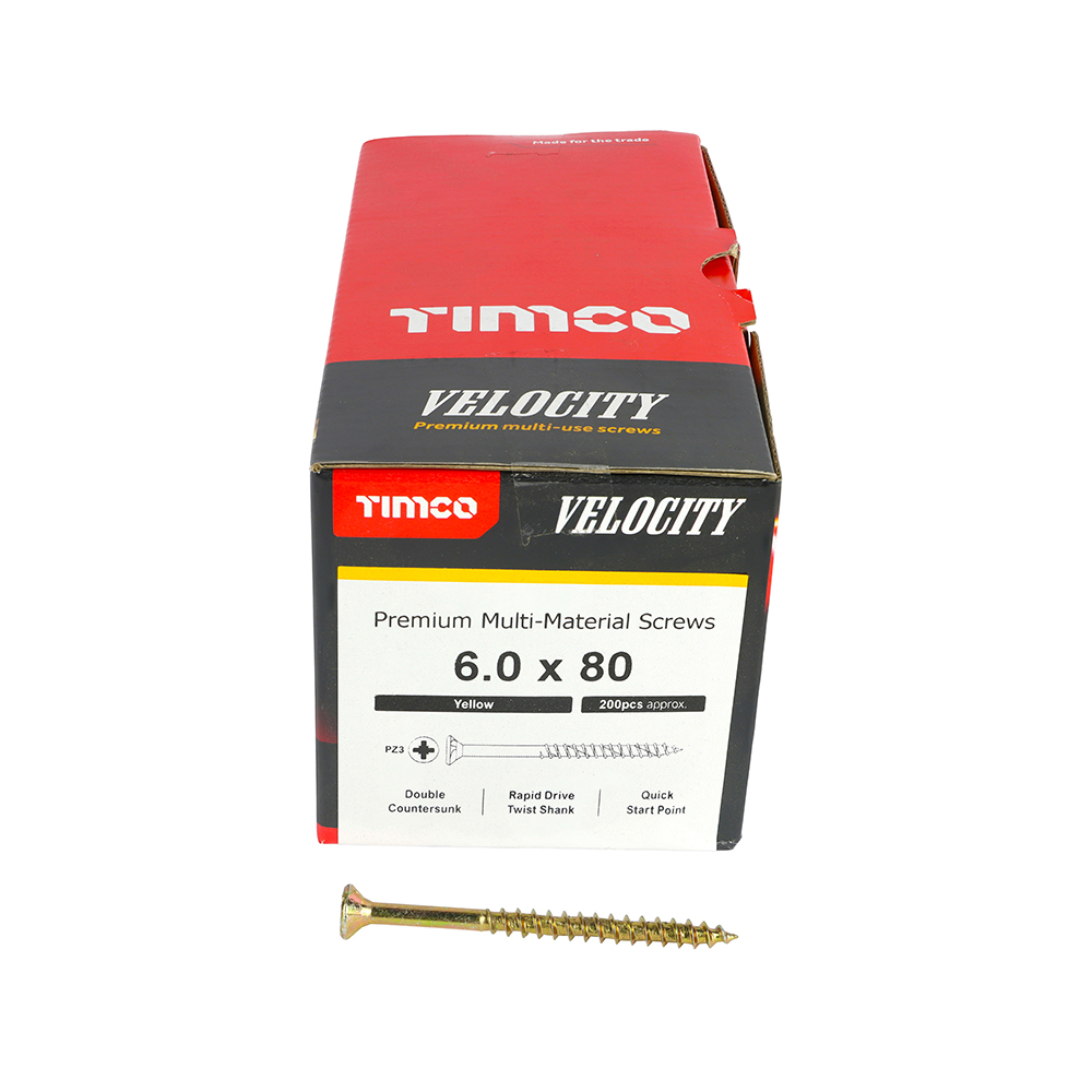 Velocity Screw PZ3 CSK ZYP - Image 3