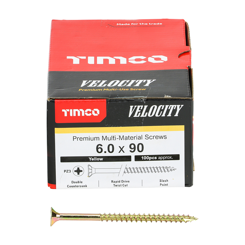 Velocity Screw PZ3 CSK ZYP - Image 3