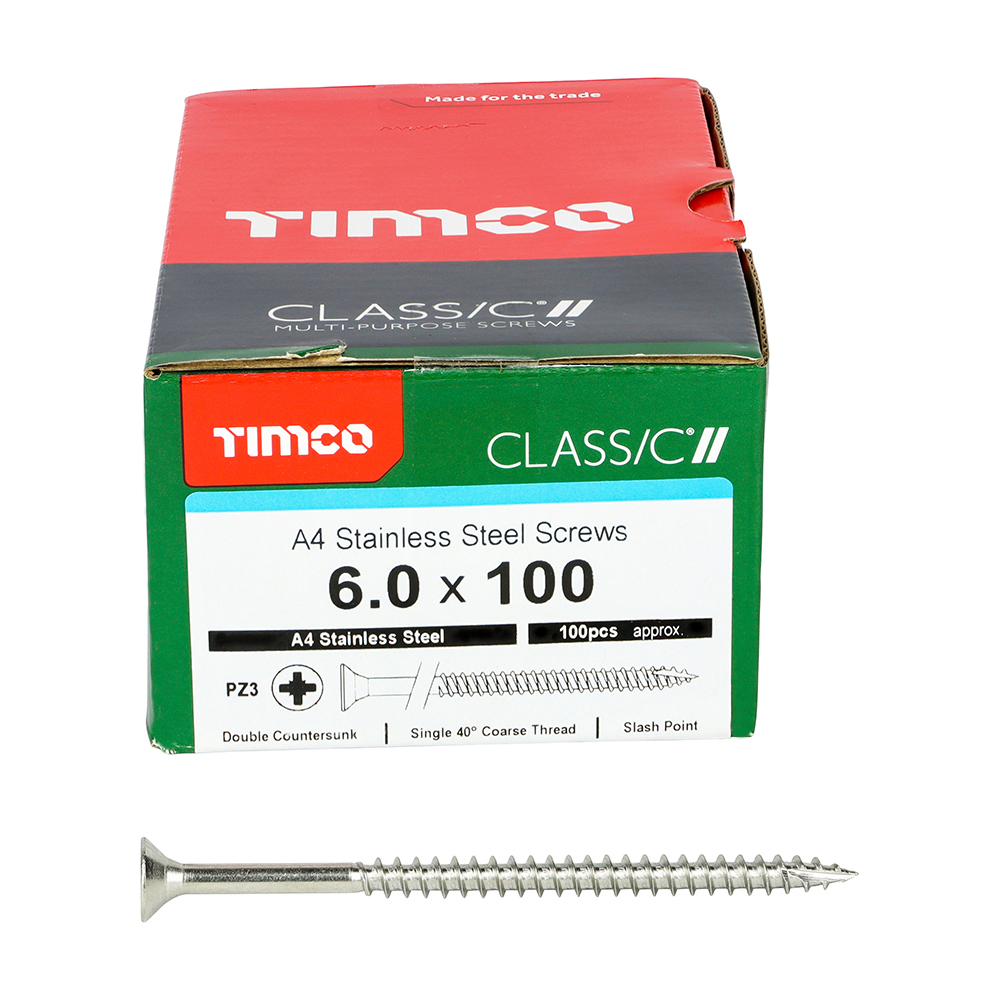Classic Screw PZ3 CSK A4 SS - Image 3