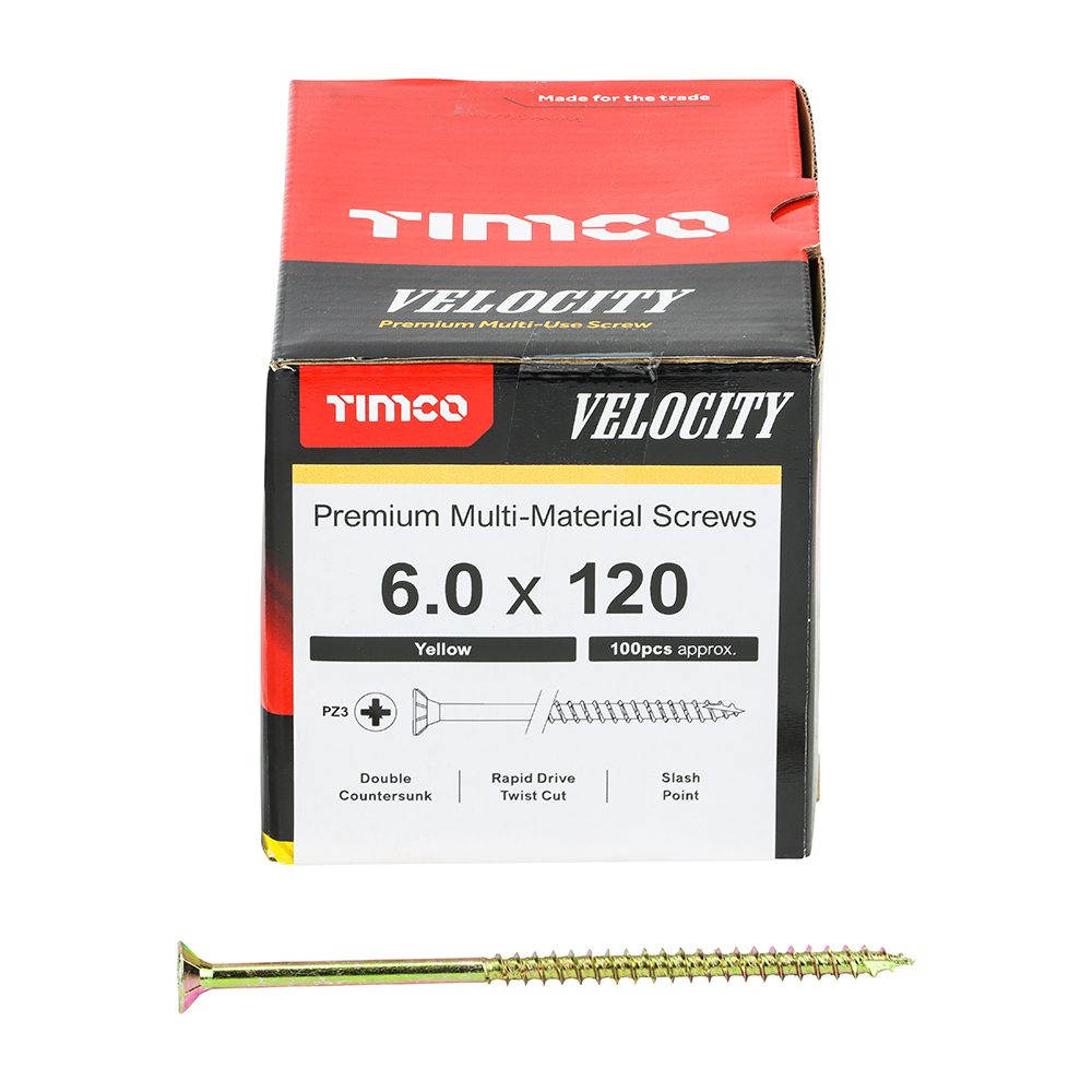Velocity Screw PZ3 CSK ZYP - Image 3