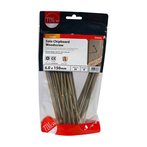 Solo Woodscrew PZ3 CSK - ZYP - Image 2