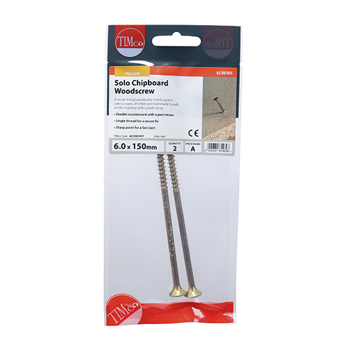 Solo Woodscrew PZ3 CSK - ZYP - Image 2