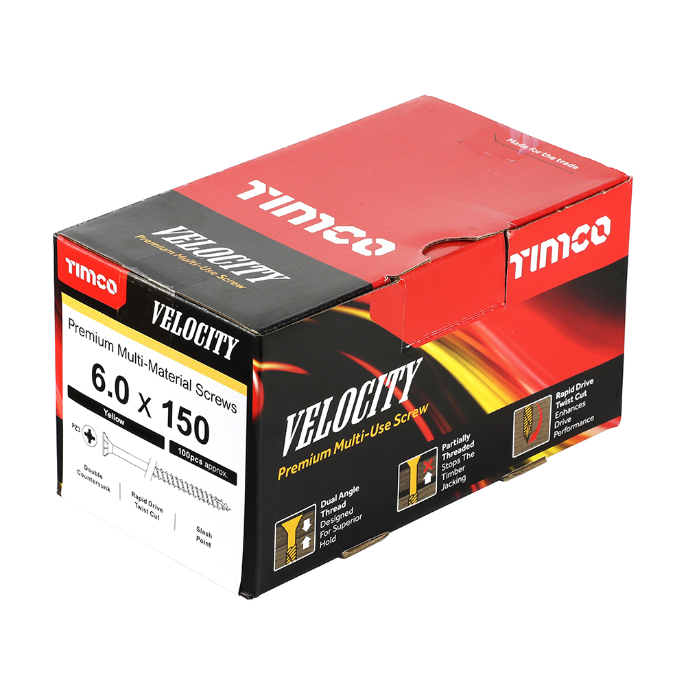 Velocity Screw PZ3 CSK ZYP - Image 2