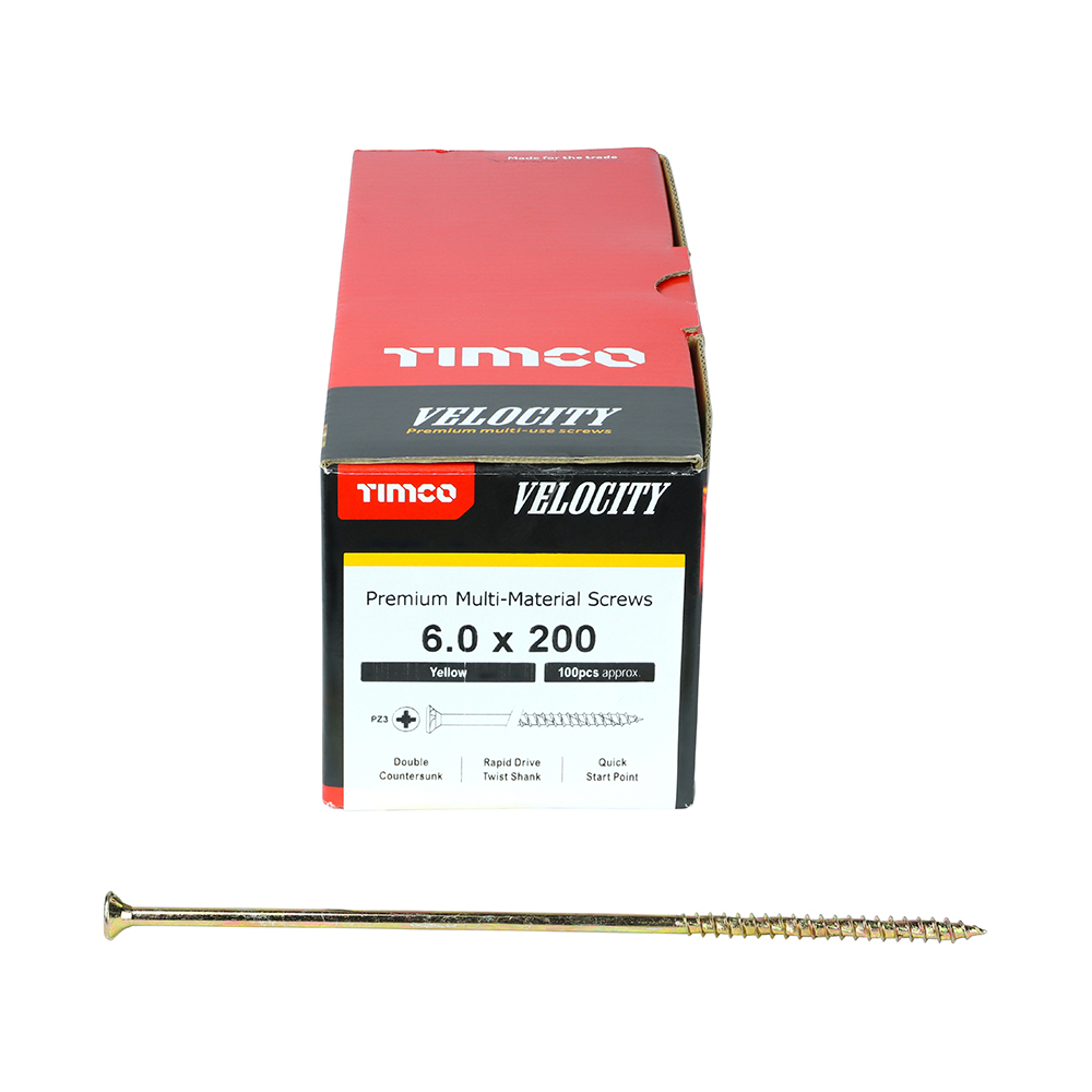 Velocity Screw PZ3 CSK ZYP - Image 3