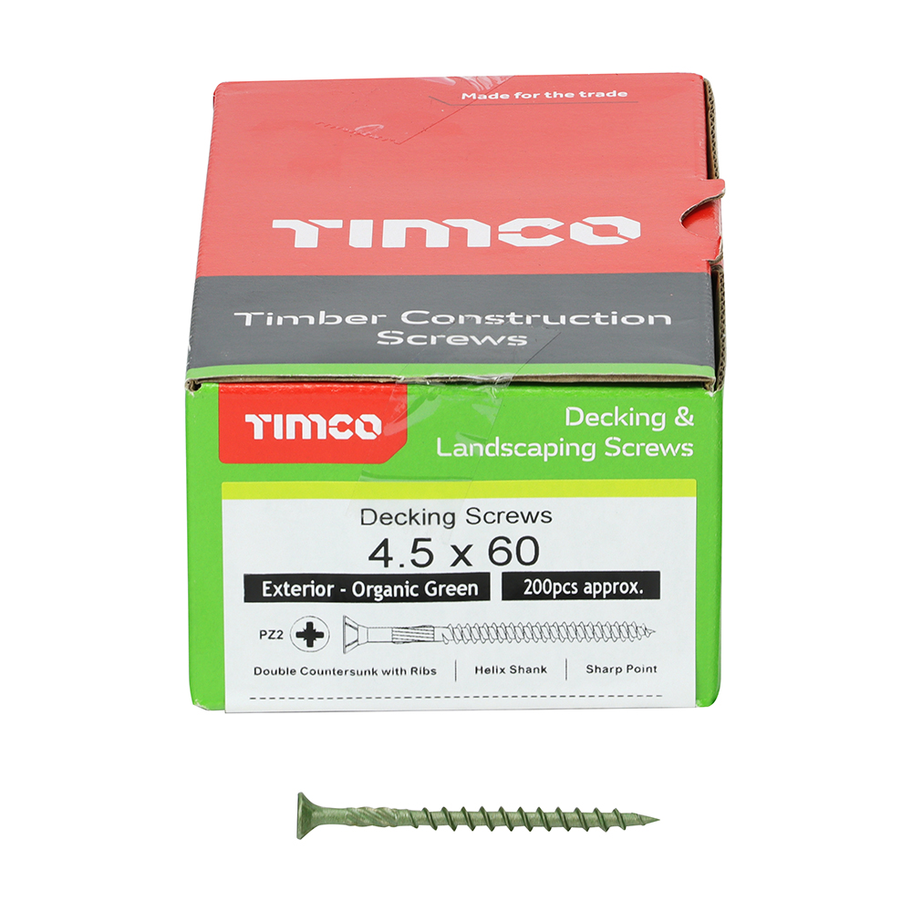Decking Screw PZ2 - Green - Image 3