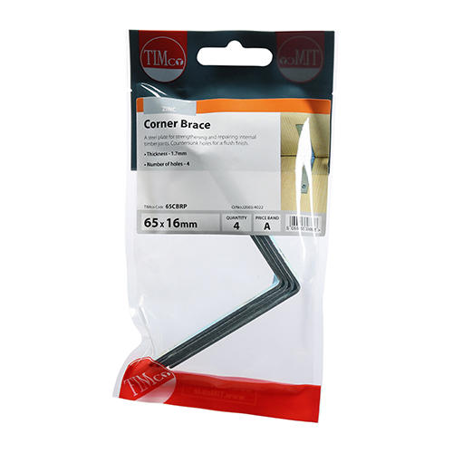 Corner Brace - BZP - Image 2