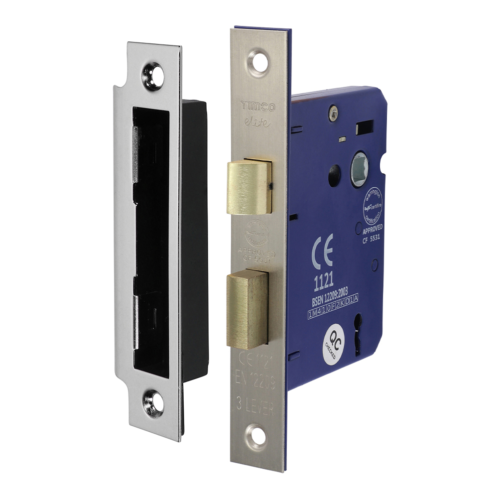3 Lever Sashlock Sat. Nickel
