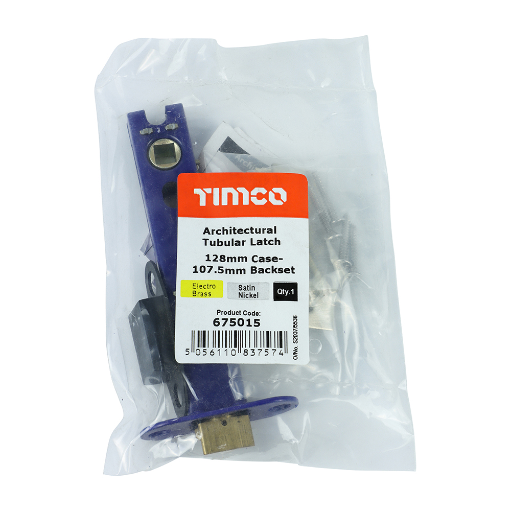Arch Tubular Latch EB & SN - Image 2