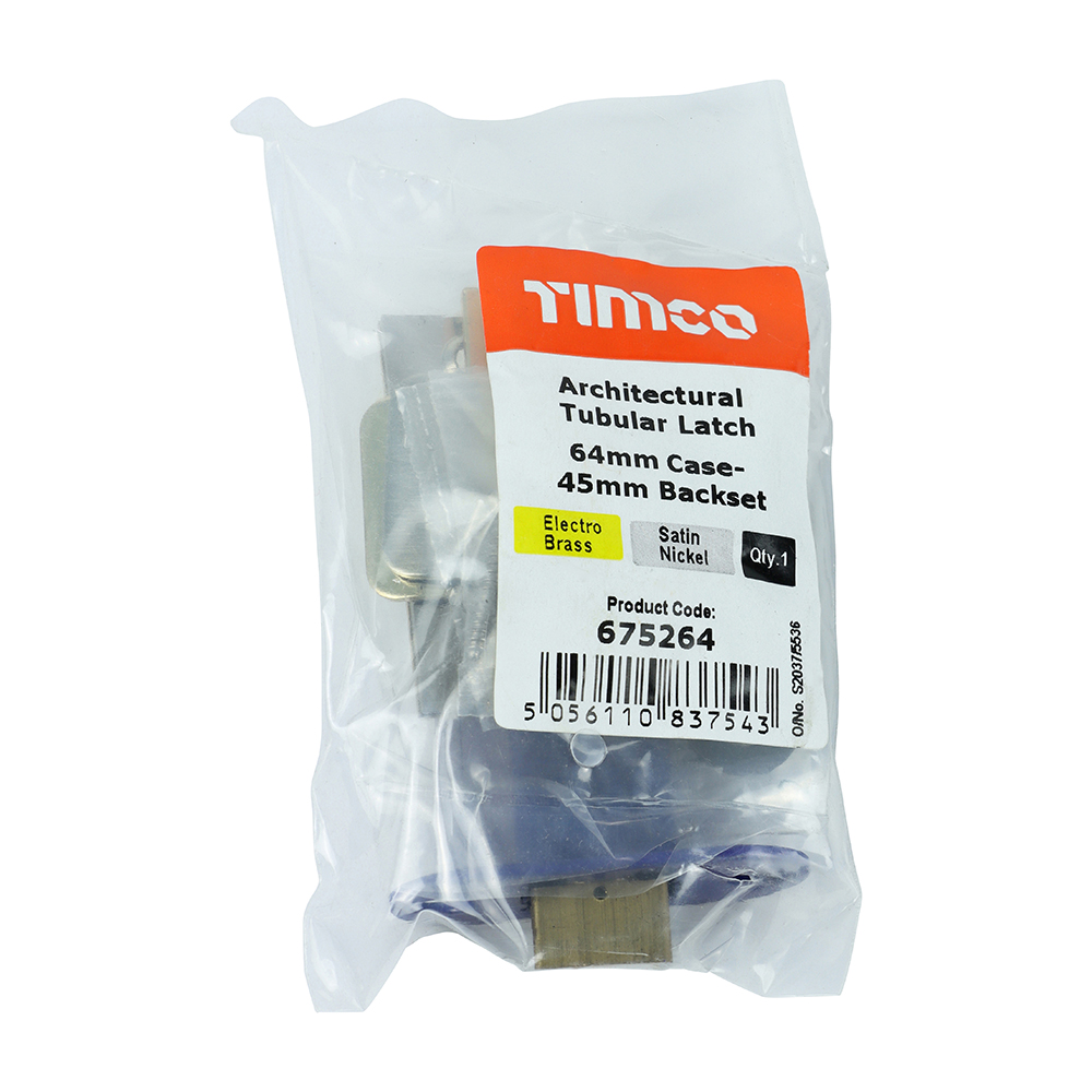 Arch Tubular Latch EB & SN - Image 2