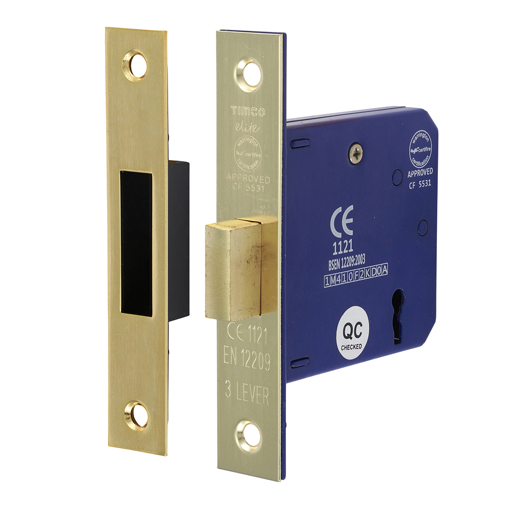 3 Lever Deadlock E. Brass
