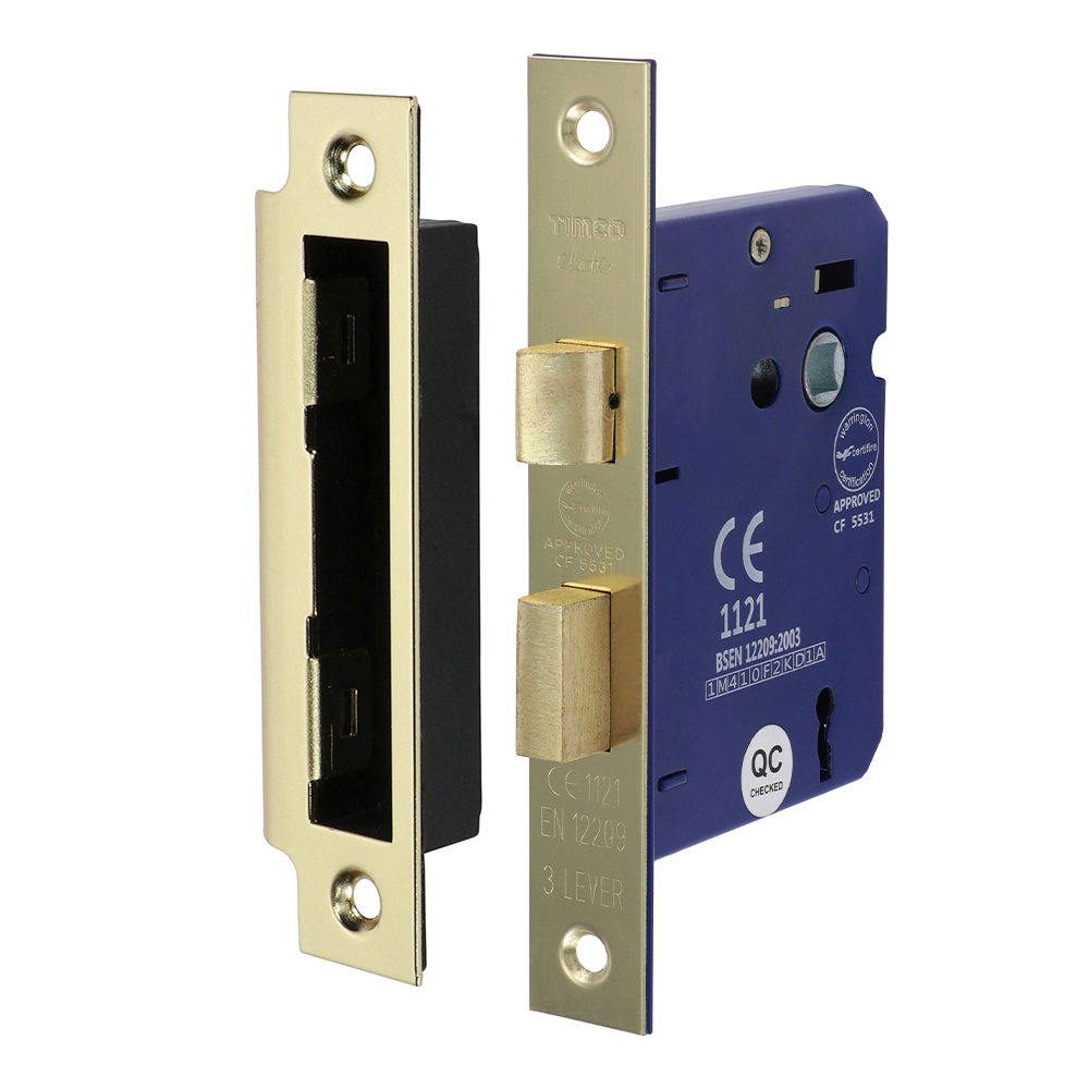 3 Lever Sashlock E. Brass
