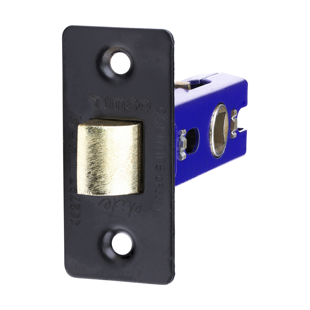 Tubular Latch Matt Black
