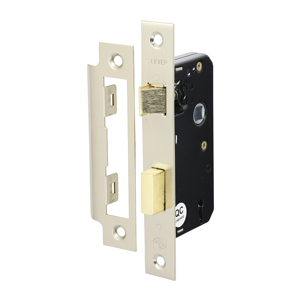 3 Lever Sashlock Sat. Nickel